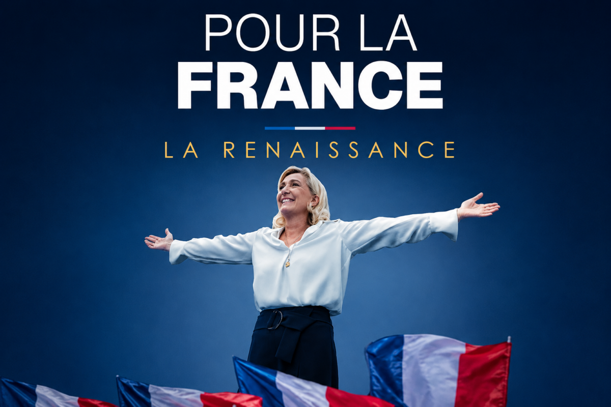 „Pentru Franța, Renașterea”: Marine Le Pen își lansează site-ul de campanie și afișele electorale