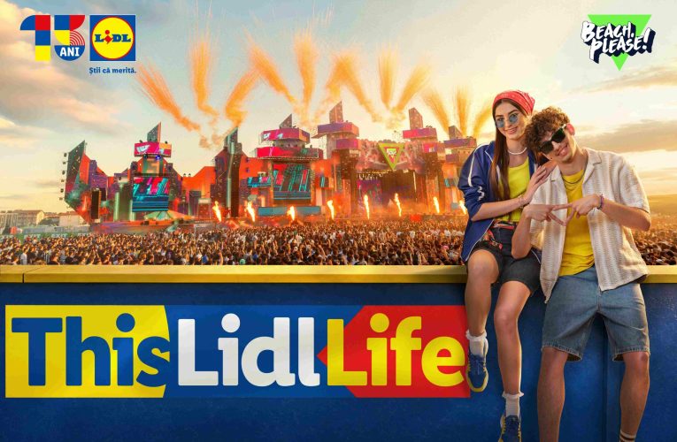 This Lidl Life revine la Beach, Please! cu cel mai mare magazin Lidl de festival de până acum, aducând prețurile accesibile din magazine direct în inima distracției