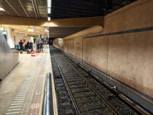 UPDATE: Circulația metroului în stația inundată a fost reluată în condiții normale