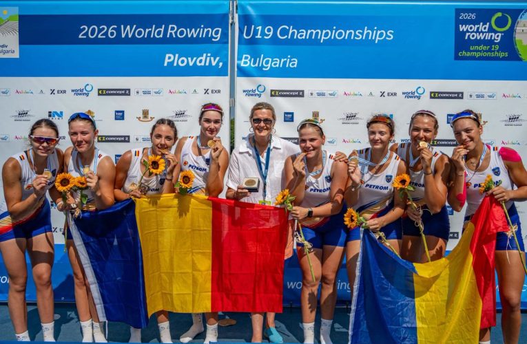 România, pe primul loc în lume la Mondialele Under19 de canotaj