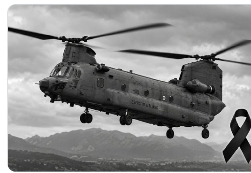 Cum s-a prÄbuÈit elicopterul militar italian în Bosnia