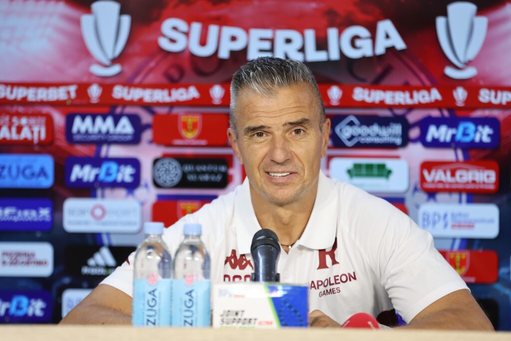 Daniel Pancu, antrenorul FC Rapid, înainte de derby-ul cu FCSB: Nu existÄ nicio favoritÄ