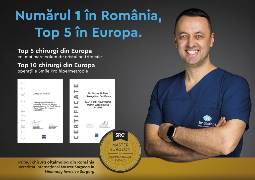 Dr. Teodor HolhoÈ, primul chirurg oftalmolog din RomÃ¢nia inclus Ã®n douÄ topuri europene