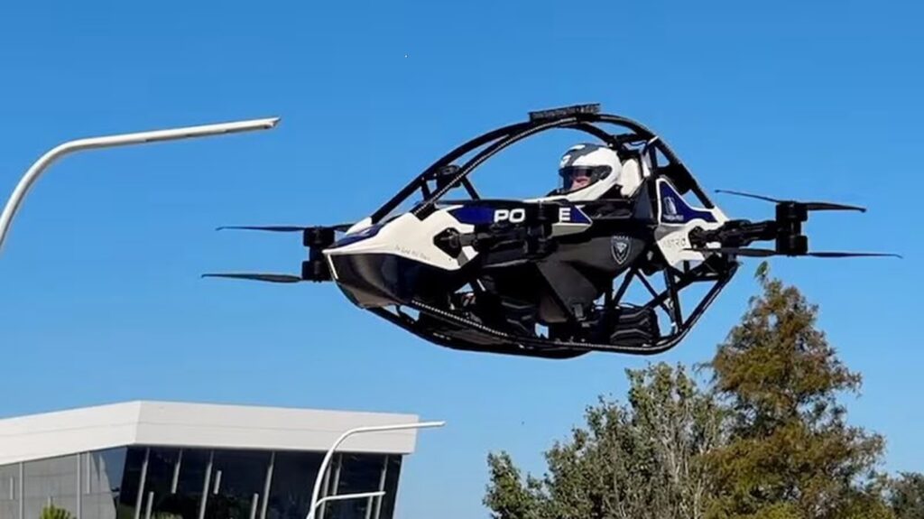 PoliÈia din Florida testeazÄ un aparat de zbor care poate transporta un singur poliÈist
